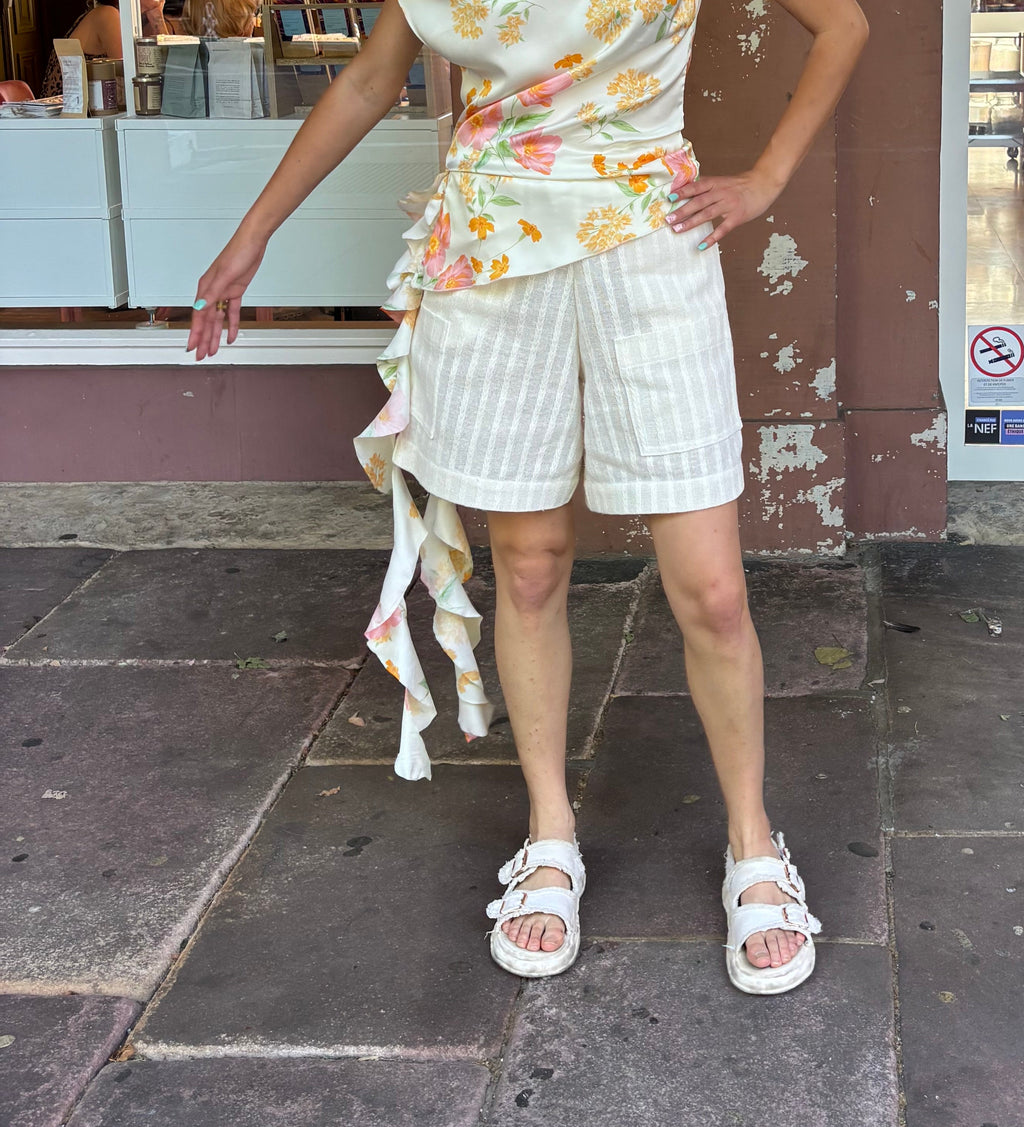 Short bermuda femme