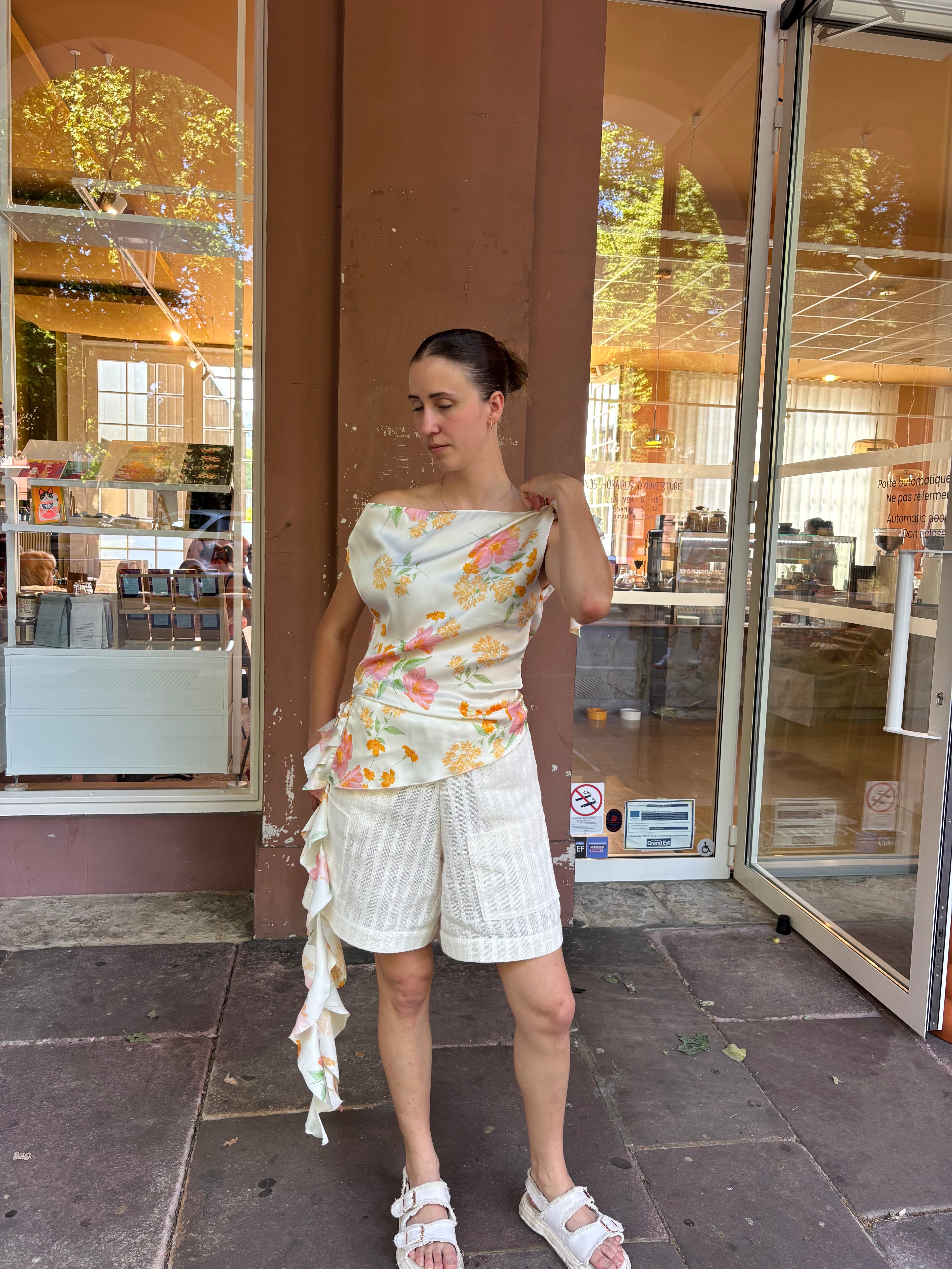 Short bermuda femme