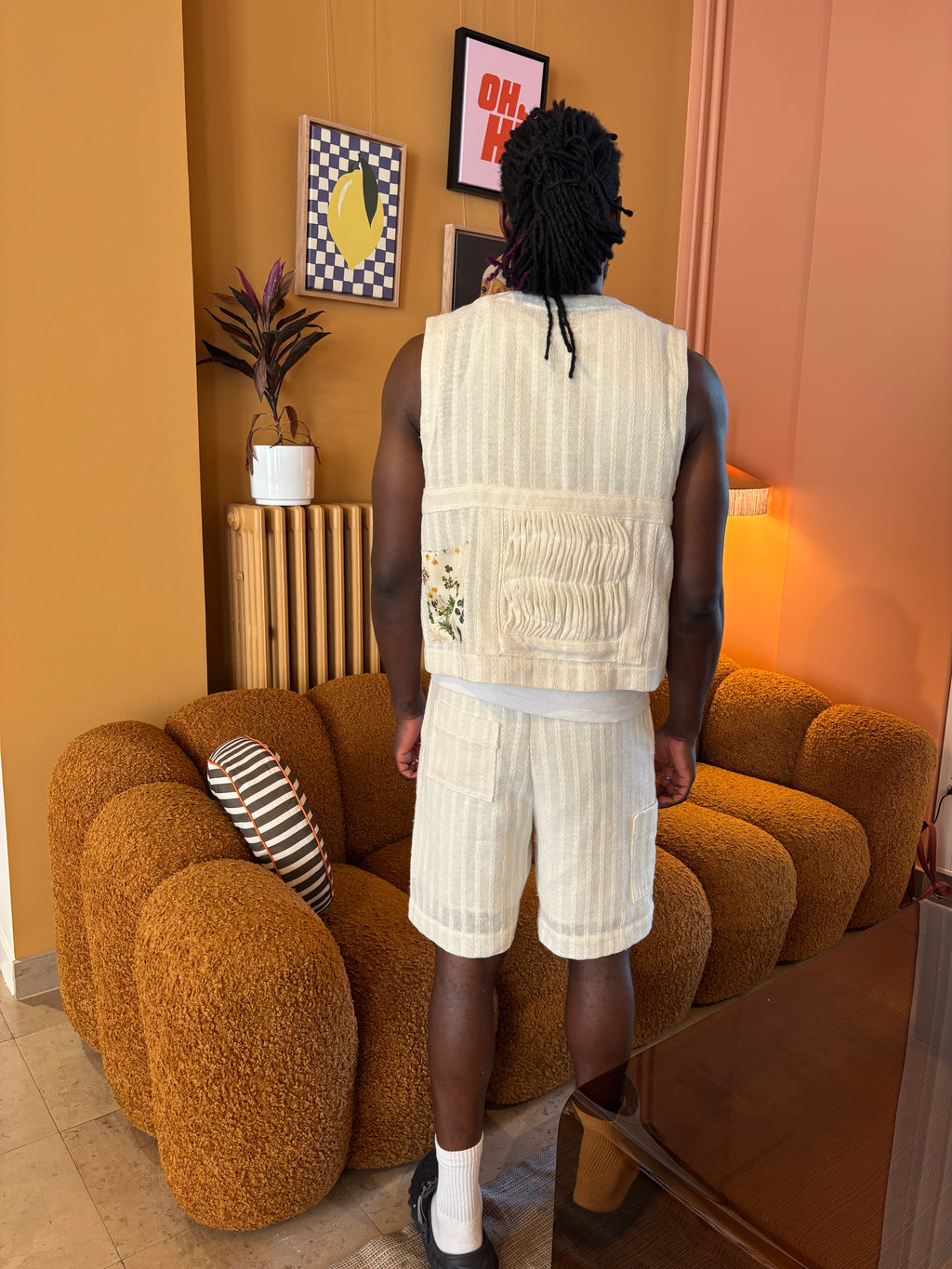 Ensemble Gilet et short bermuda